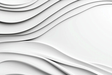 A white background with wavy lines
