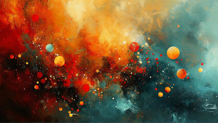 background with space