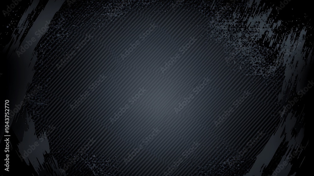 Poster Abstract dark gray background with diagonal lines and grunge texture.