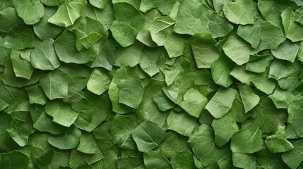 Fototapeta premium Vibrant green leaf texture background for nature-themed designs