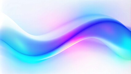 Fototapeta premium Abstract colorful flowing wave lines isolated on white background. Design elements for technology, science, music or modern concepts. Wave line of flowing abstract background, smooth curvy shape 