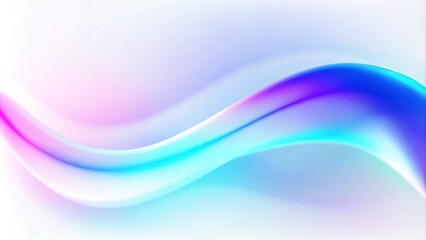 Abstract colorful flowing wave lines isolated on white background. Design elements for technology, science, music or modern concepts. Wave line of flowing abstract background, smooth curvy shape 