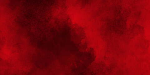 Watercolor red grunge background painting.Beautiful stylist modern red texture background with smoke.Colorful red textures for making flyer, poster, cover, banner and any design.Dark edge red grunge i