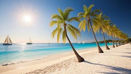 Obraz premium Scenic sea coast wallpaper showcasing tranquil beaches and vibrant coastal scenery