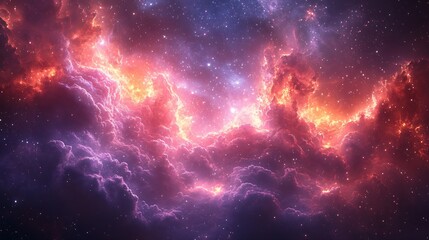 Fantasy universe and astronauts