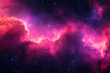 Fototapeta premium Universe galaxy background, space stars wallpaper art