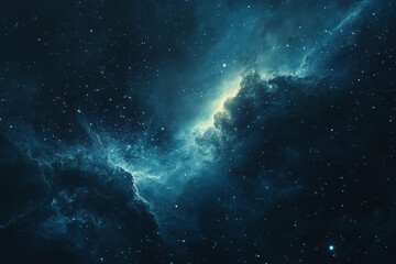 Fototapeta premium Universe galaxy background, space stars wallpaper art