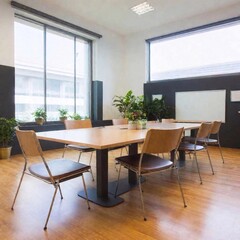 modern interior of a hotel room