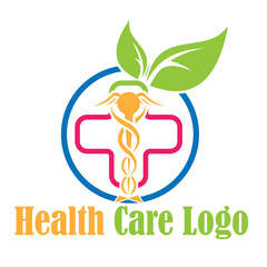  Medical And Health Logo , HealthCare, Medical, Hospital, Natural Care, Organic Health Logo vector illustration .