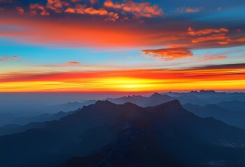 Fototapeta premium sunset background