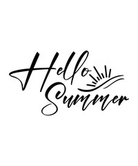 life is better in the summer- summertime t shirts design, Calligraphy t shirt design,Hand drawn lettering phrase, Silhouette