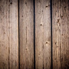 Fototapeta premium A high-resolution photo of a wooden fence or panel with a realistic texture, including weathered surfaces, natural grain patterns, and subtle color changes