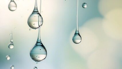 Beautiful wallpaper featuring intricate designs created by water drops