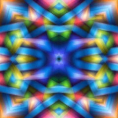 Extreme Macro of Geometric Abstract Overlaps: An extreme macro shot of overlapping geometric abstract elements, emphasizing the complex interactions and textures at a high resolution.