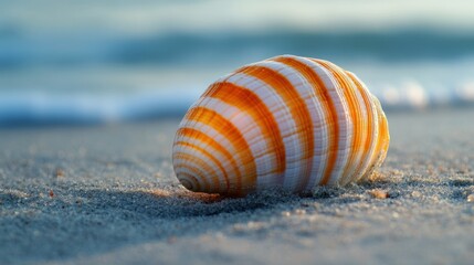 Obraz premium Seashell on the Beach