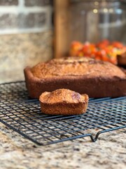 Pumpkin Bread on Cooling Rack