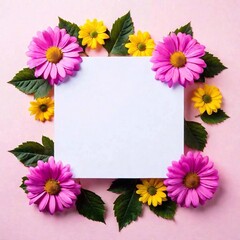 Fototapeta premium International Women Day empowerment clear poster layout paper without text for copy space
