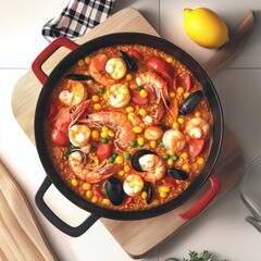 Seafood Fiesta Paella