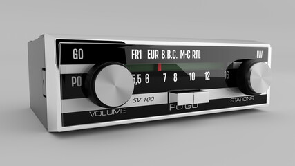 Autoradio vintage