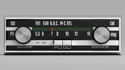 Autoradio vintage