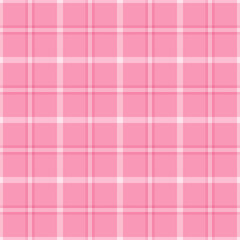 Irish pattern fabric tartan, direct vector plaid check. Give seamless texture background textile in light and red colors.