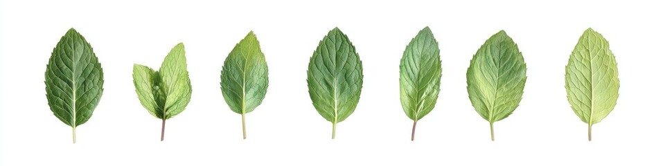 Bundle of Refreshing Mint Leaves for Garnishing Beverages and Infusions