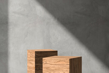 Tree Table wooden Podium for display