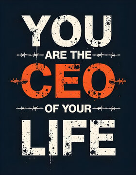 Naklejki You are the ceo t shirt