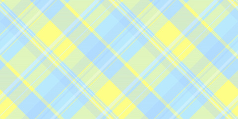 Vintage texture tartan pattern, artistic textile fabric seamless. Oriental check vector plaid background in light and yellow colors.