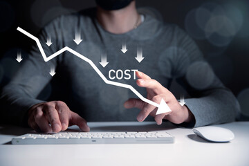 Concept of cost, lean or cost reduction
