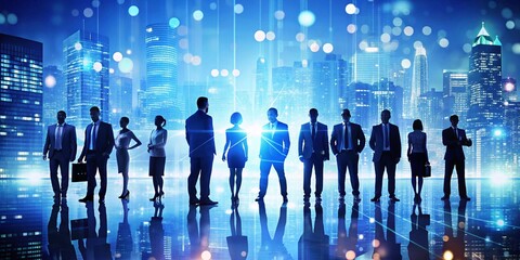 people, business, silhouette, businessman, team, group, teamwork, crowd, men, vector, success, office, woman, work, worker, meeting, city, illustration, businesswoman, person, suit, world, communicati