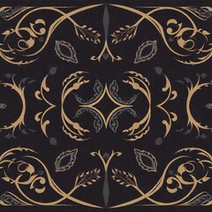A seamless black background with a fine, linear pattern, adding a touch of structure