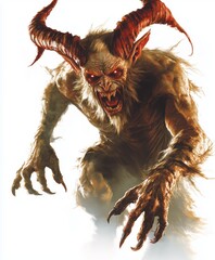 Krampus in Christmas Traditions: Illustration Series 26 of 178