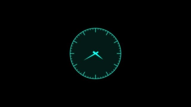 clock icon animation