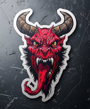 Krampus in Christmas Traditions: Illustration Series 138 of 178
