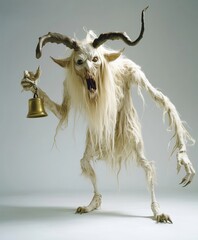 Krampus in Christmas Traditions: Illustration Series 167 of 178