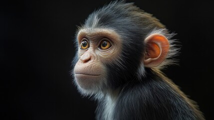 Fototapeta premium Wolf's Mona Monkey