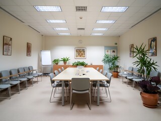 Fototapeta premium modern meeting room interior