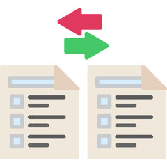 Obraz premium File Sharing icon