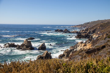 Wilde K&uuml;ste im Garrapata State Park 