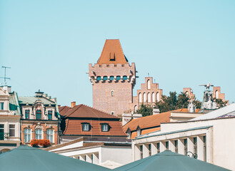 Historic Building in Poznań, Poland, with Polish Architecture © explorateurphotos