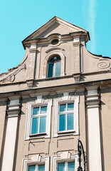 Historic Building on Stary Rynek Square in Poznań, Poland, with Polish Architecture © explorateurphotos