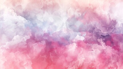 Fototapeta premium Dreamy Watercolor Abstract Art Background