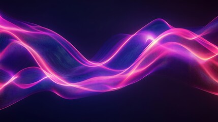 Radiating Neon Light Burst, futuristic flashes, Motion lights,  Colorful Streaks on Dark Background