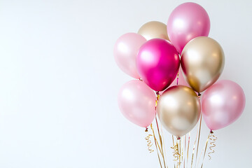 Vibrant Colorful Balloons for Party Decorations, Birthday Celebrations, and Festive Events with Helium-Filled and Elegant Balloon Arrangements