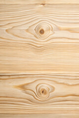 Light-colored wooden surface with natural grain patterns and knots, showcasing the beauty of raw timber.