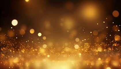 glowing background, golden color, bokeh effect 