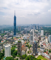 Fototapeta premium Kuala Lumpur, vue générale de la capitale de la Malaisie