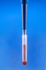 Pipette and tube for medical testing and scientific 
research