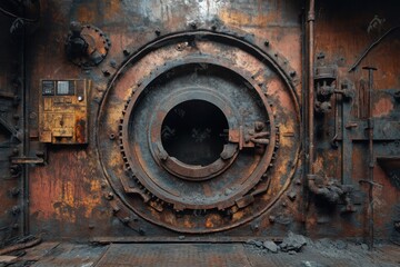 Exploring the Aesthetic of Rust: Vintage Industrial Machinery Showcase